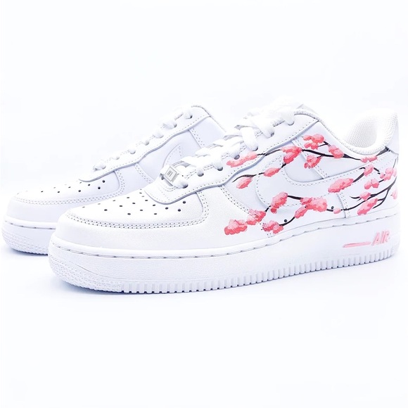 Custom Cherry Blossom Air Forces